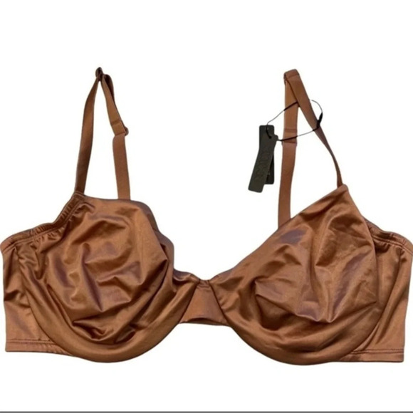 Bras Skims satin underwire bra 42C Jasper BR-UWR-0119 NWT - Picture 3 of 6